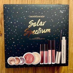 BareMinerals Solar Spectrum 10 pc Full Size -Full Face Makeup Set  NIB